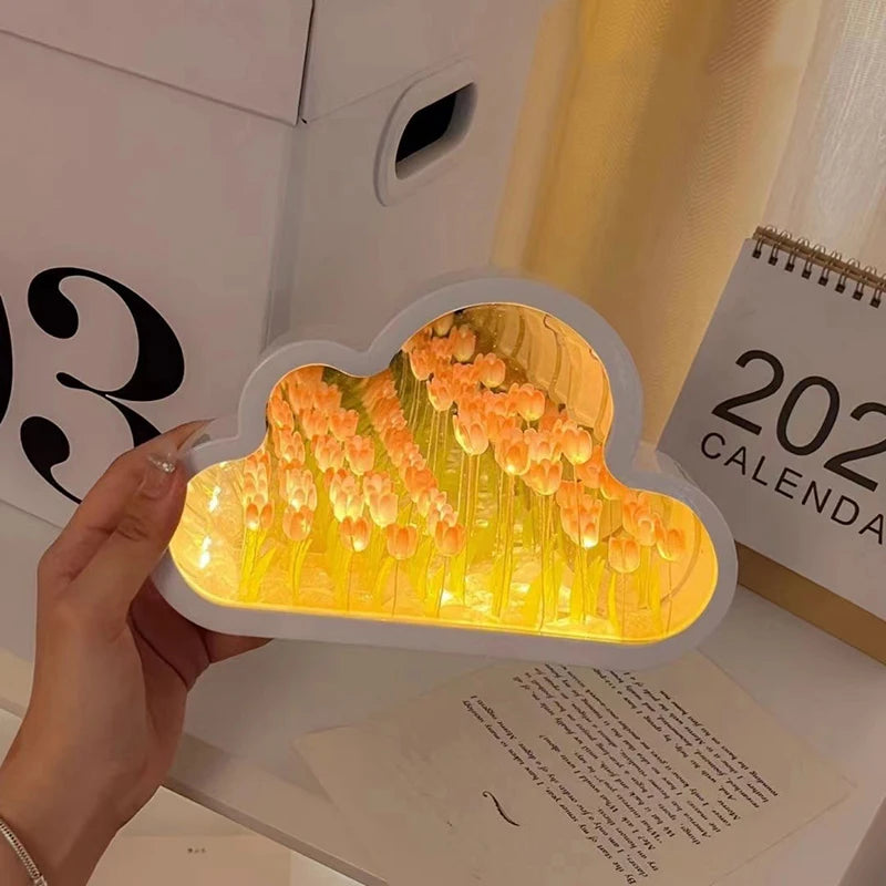 DIY CloudBloom Infinity Mirror