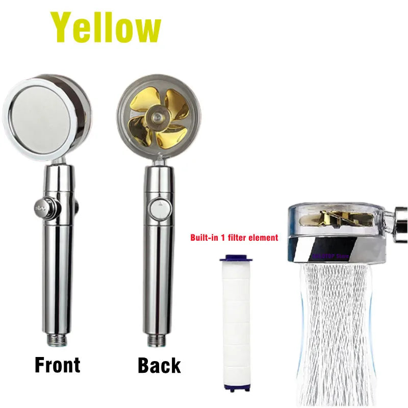 High-Pressure Propeller Shower Head