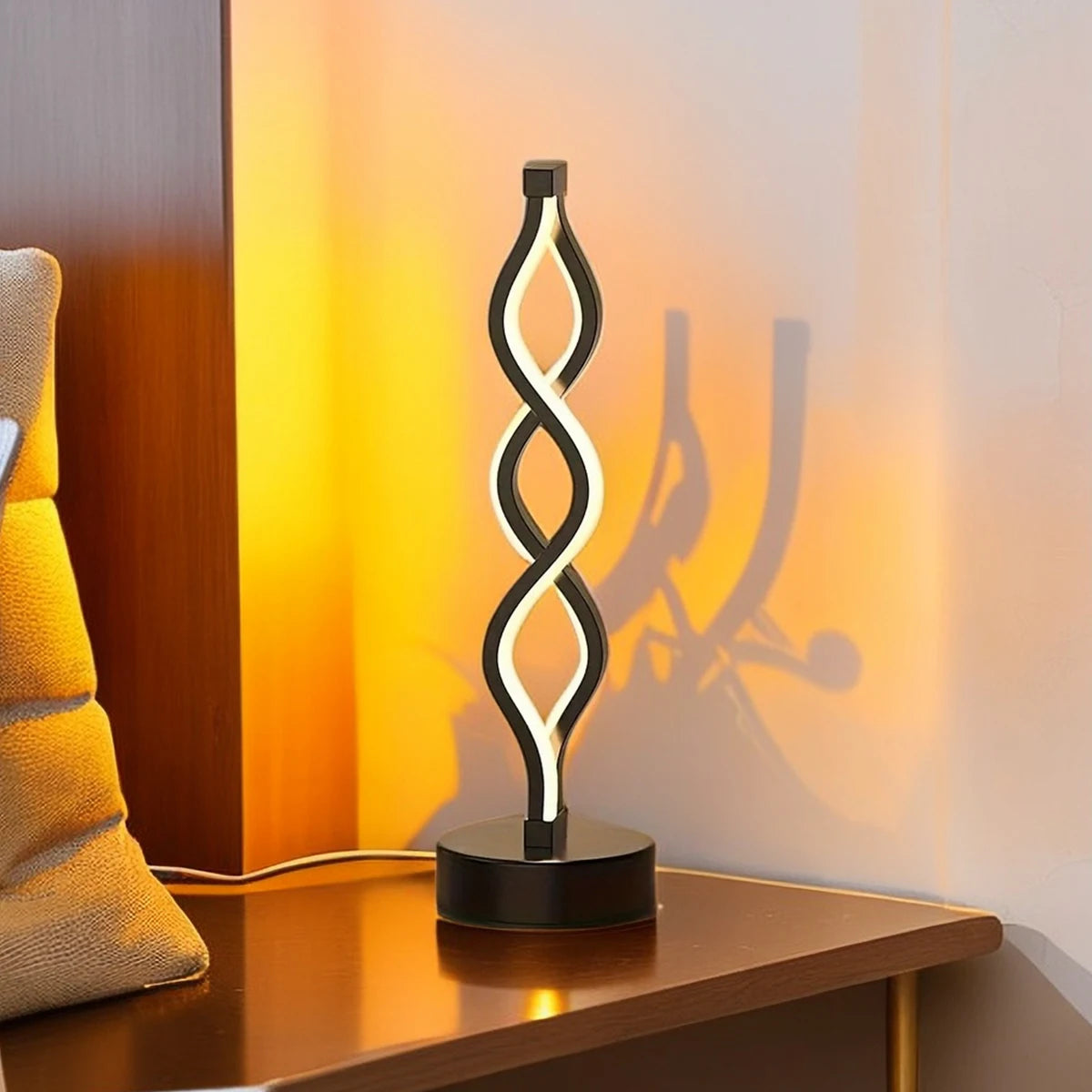 Spiral LED Table Lamp