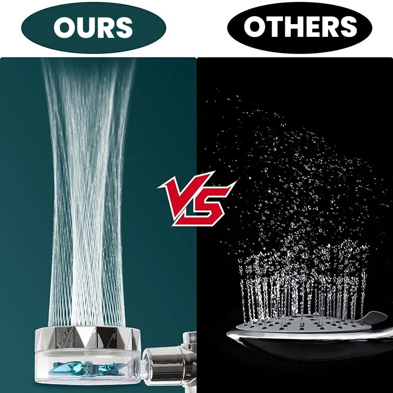 High-Pressure Propeller Shower Head