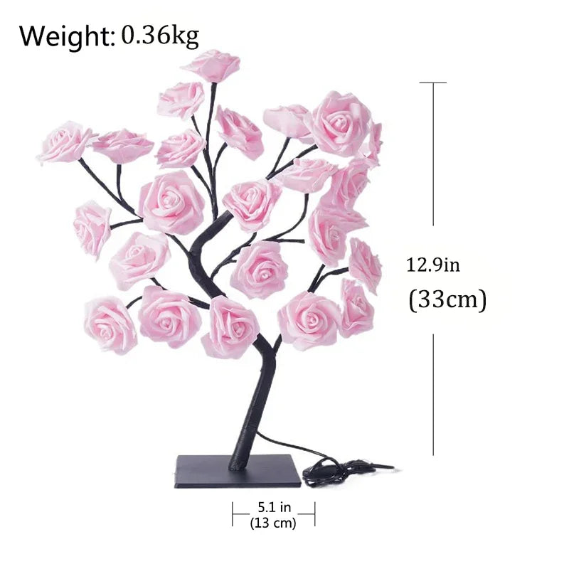 GlowRose Tree Lamp