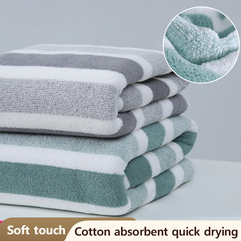 Slique-Cotton-Striped-Towel