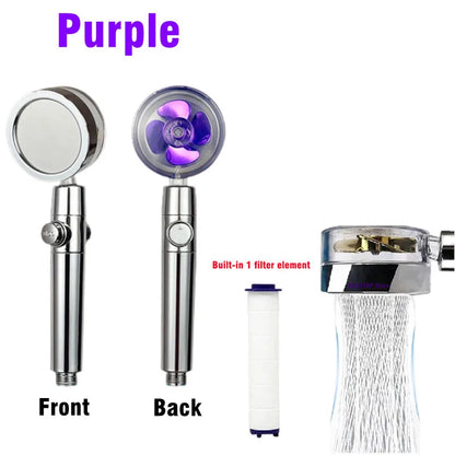 High-Pressure Propeller Shower Head