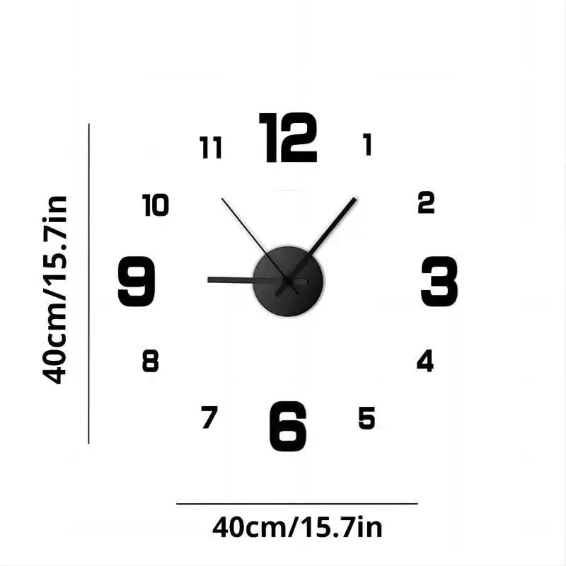 Slique-Modern-3D-Wall-Clock