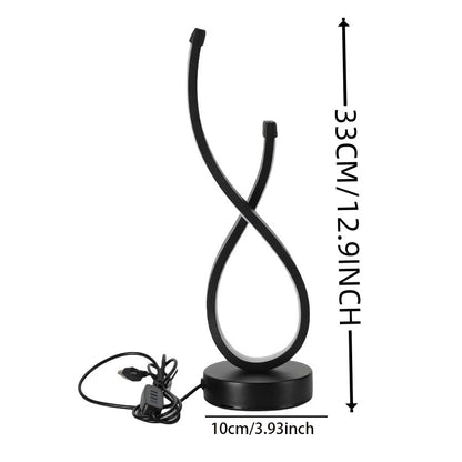 Slique-Infinity-Twist-LED-Table-Lamp