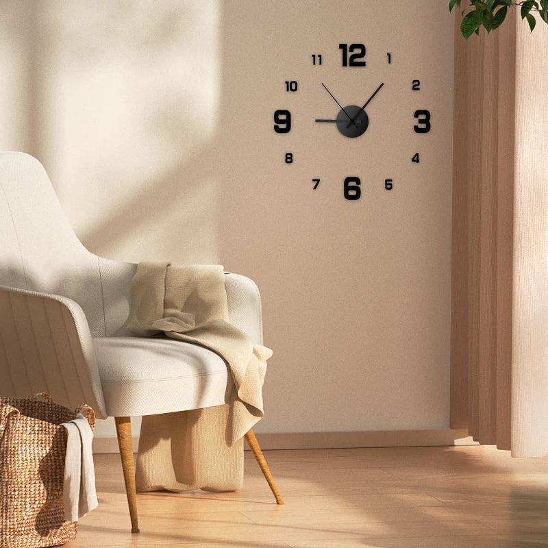 Slique-Modern-3D-Wall-Clock