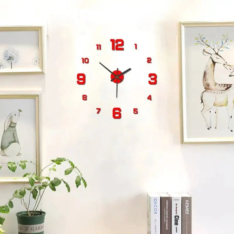 Slique-Modern-3D-Wall-Clock