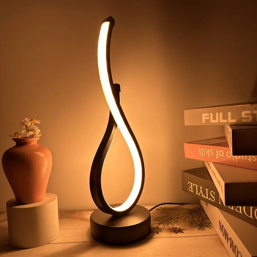 Slique-Infinity-Twist-LED-Table-Lamp