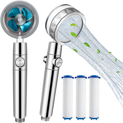High-Pressure Propeller Shower Head