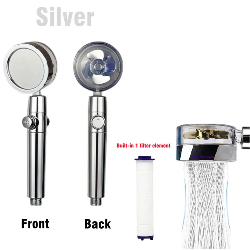 High-Pressure Propeller Shower Head