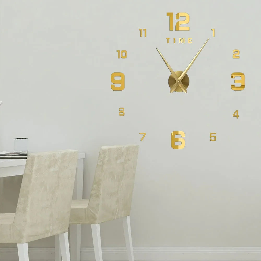 Slique-Modern-3D-Wall-Clock