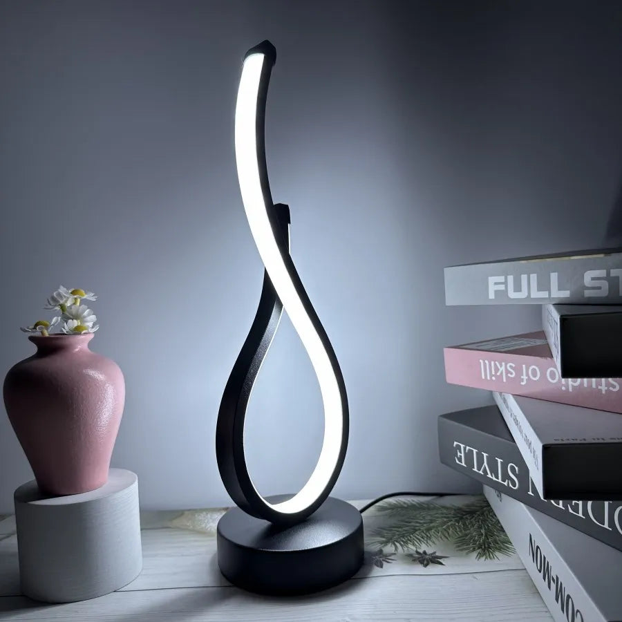 Slique-Infinity-Twist-LED-Table-Lamp