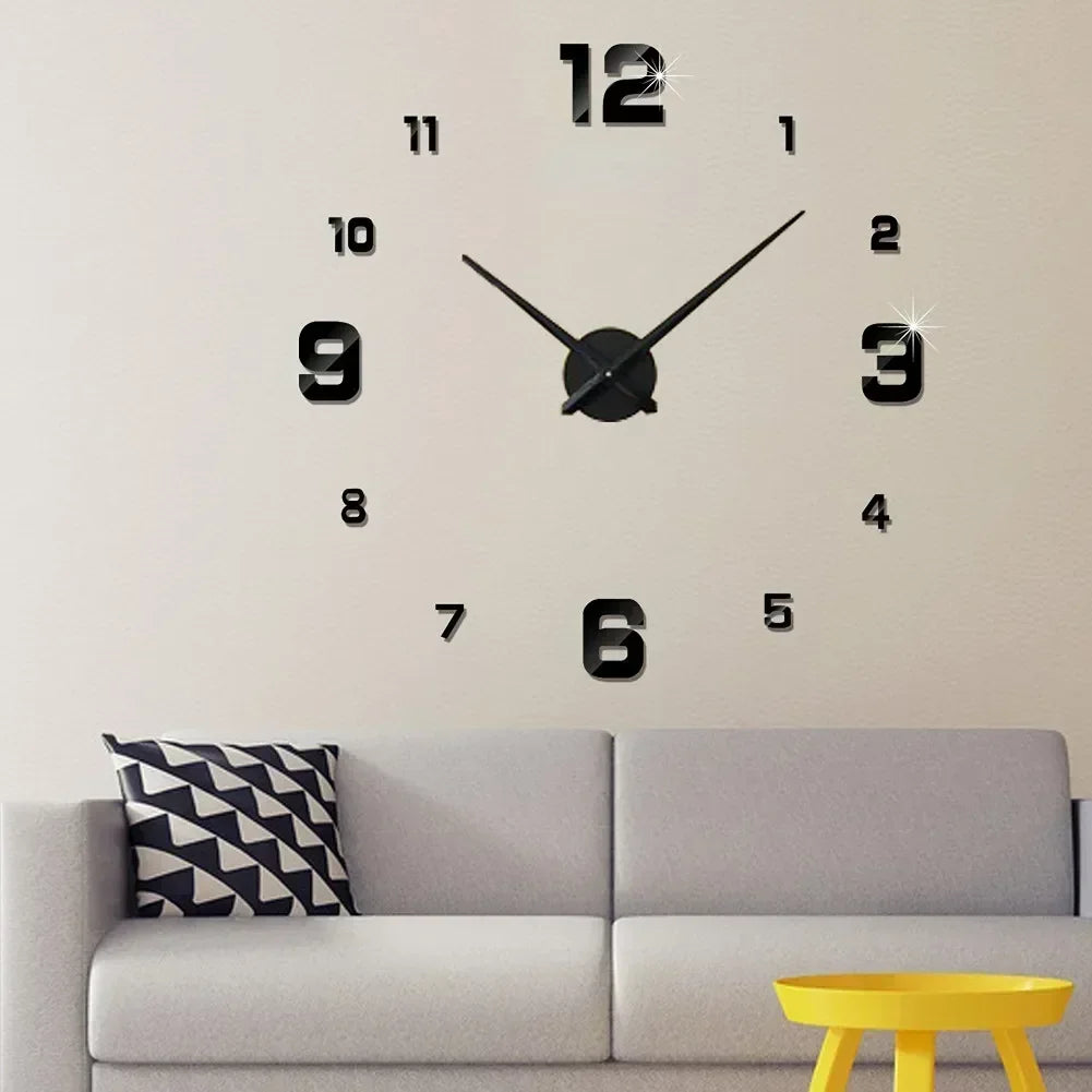 Slique-Modern-3D-Wall-Clock