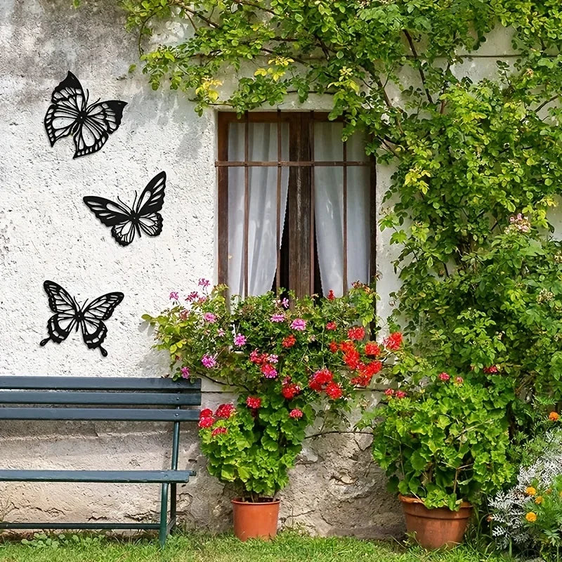 Slique-Butterfly-Metal-Wall-Art