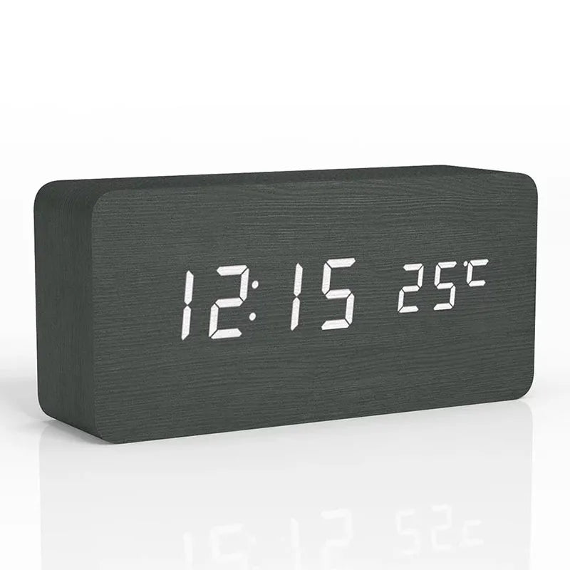 Wooden Alarm Clock